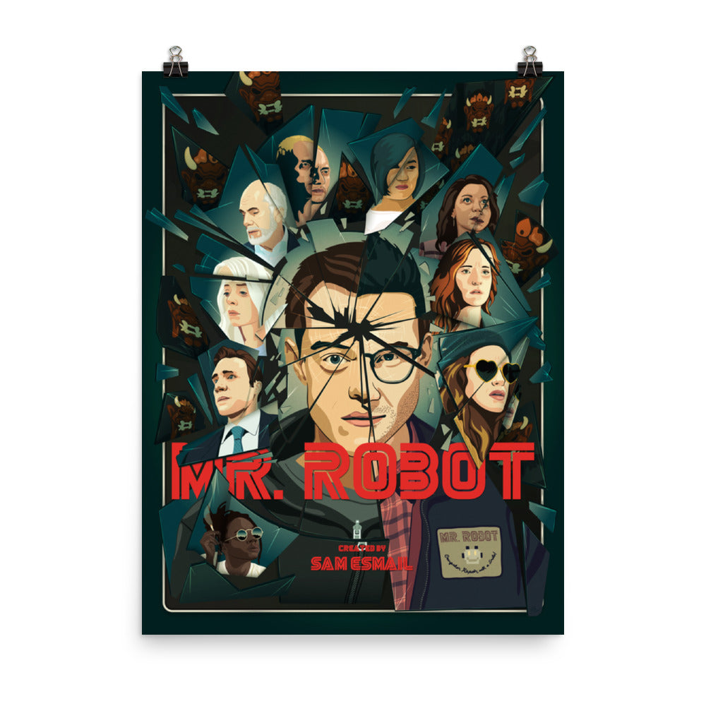 Mr. Robot - Fractured Poster