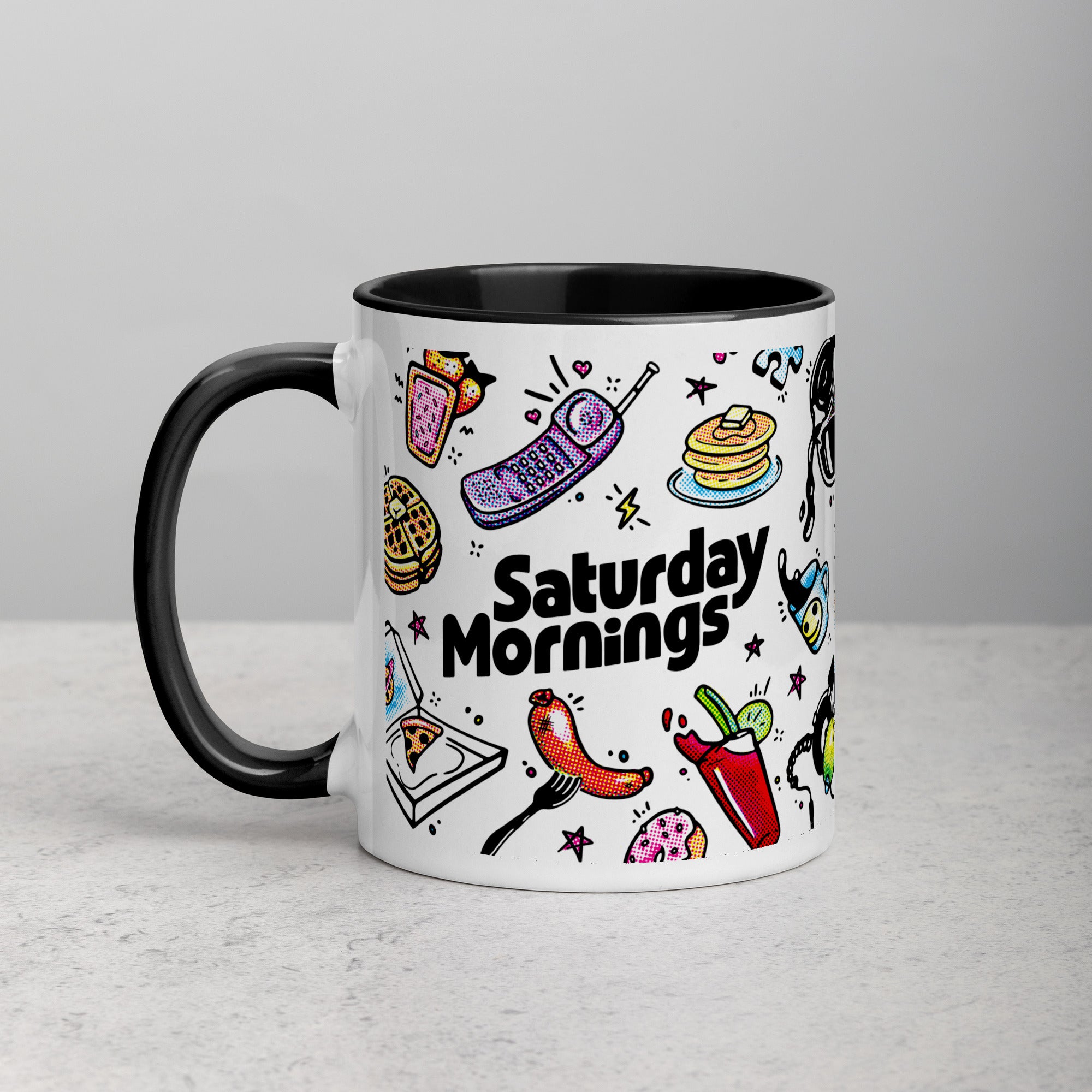 The Saturday Mornings Doodle Mug