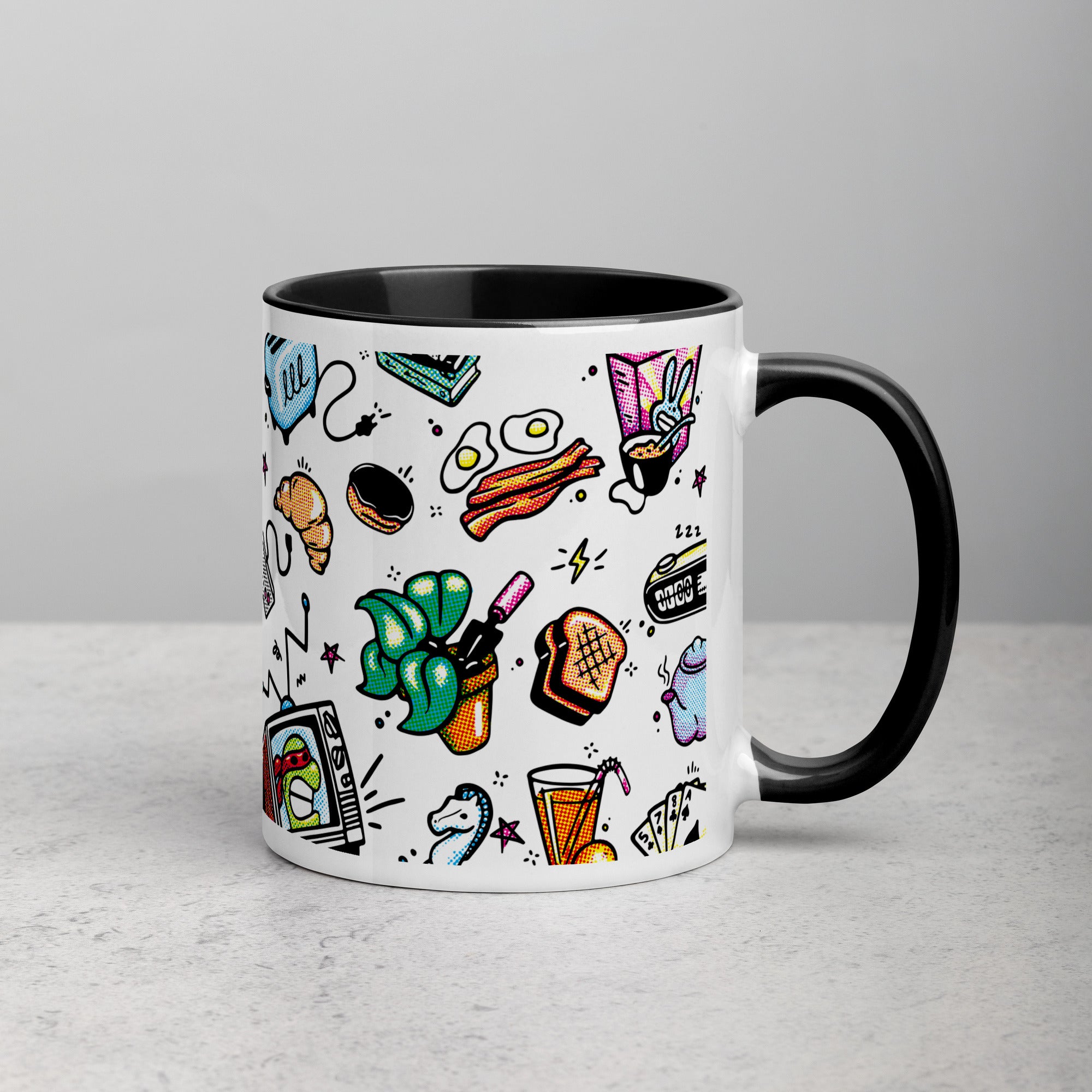 The Saturday Mornings Doodle Mug