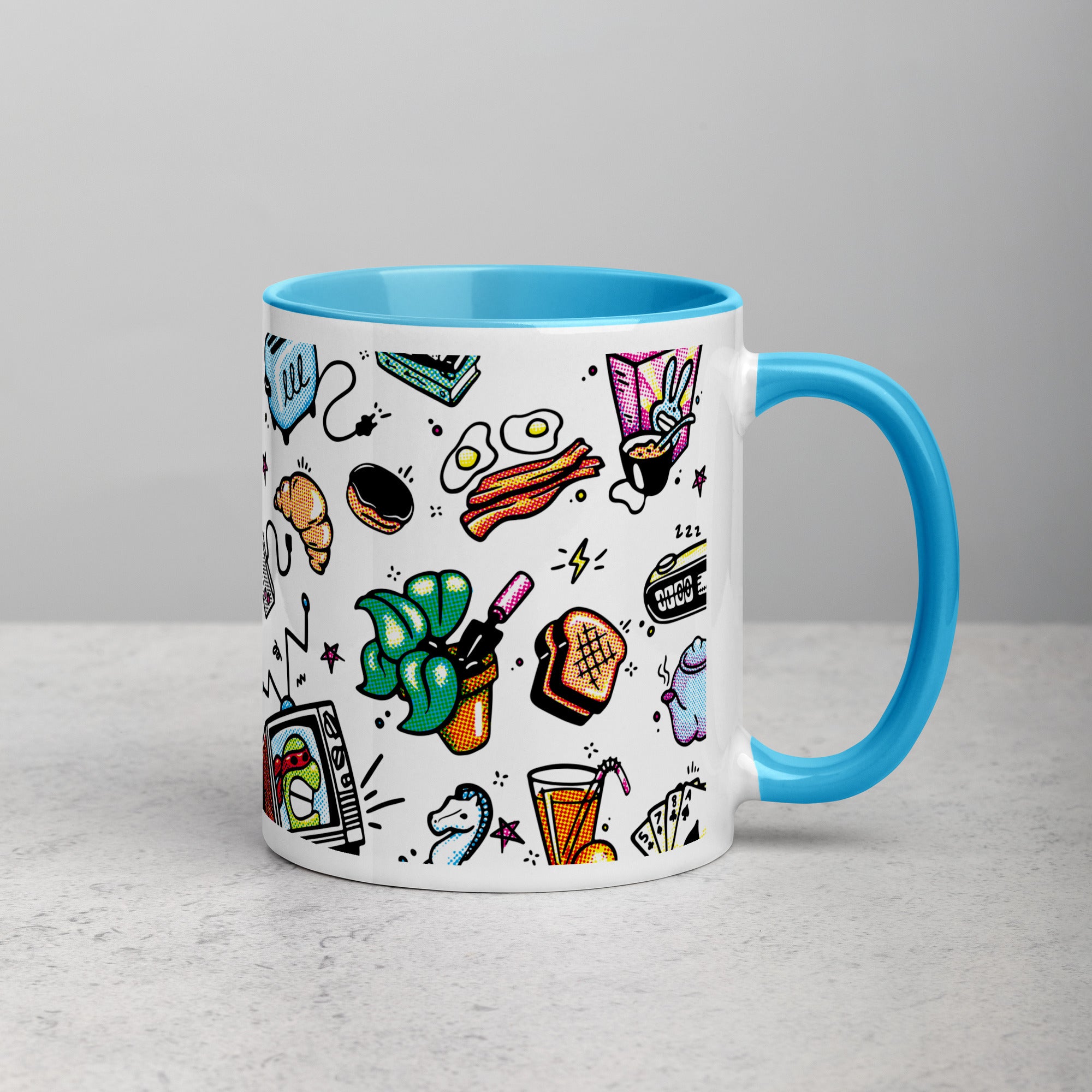 The Saturday Mornings Doodle Mug