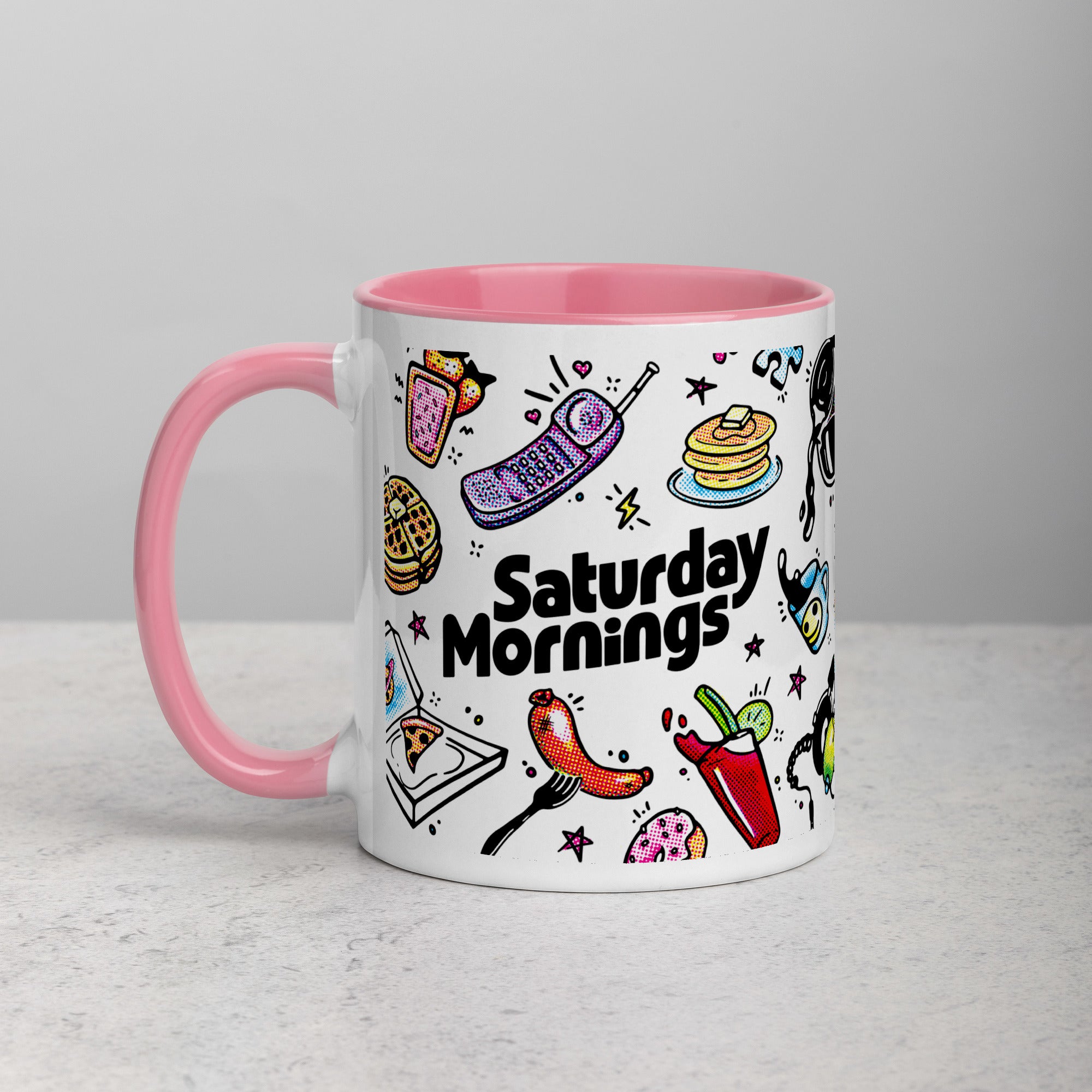 The Saturday Mornings Doodle Mug