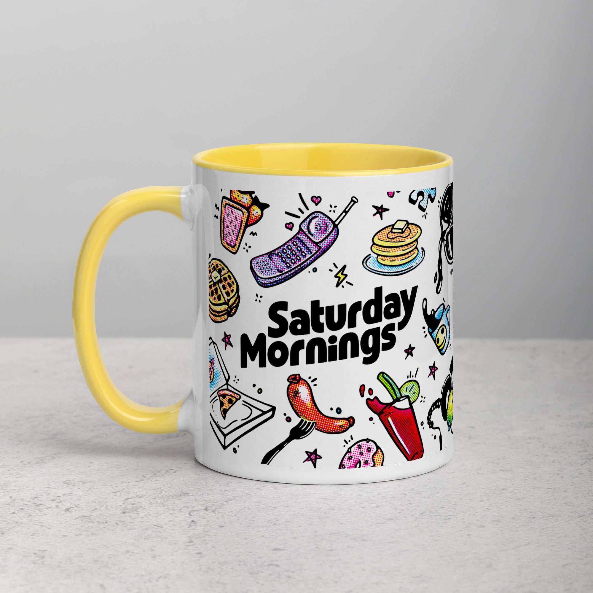 The Saturday Mornings Doodle Mug