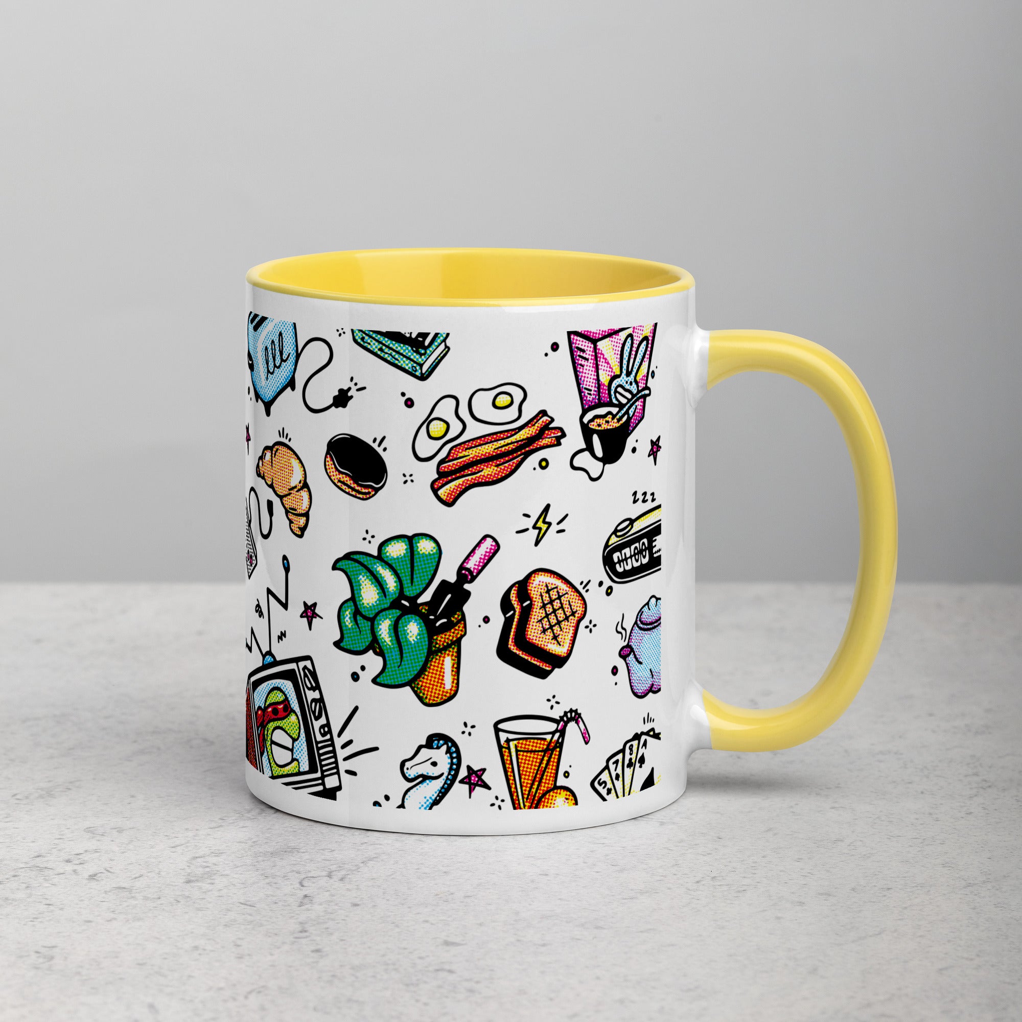 The Saturday Mornings Doodle Mug