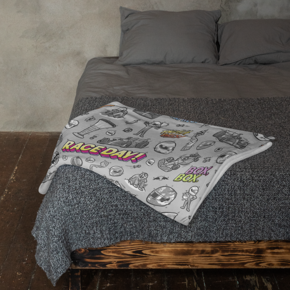 The Race Day Throw Blanket